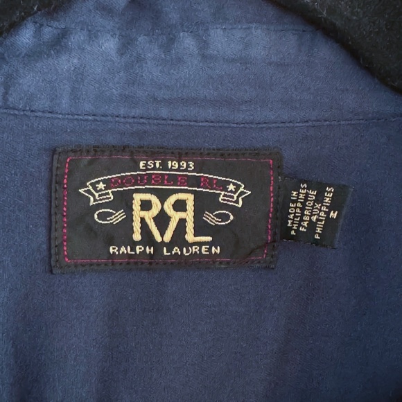 RRL by Ralph Lauren Utility Shirt – Navy (Men’s M, NWT) - Picture 3 of 9